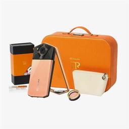 璀璨之約 卡西歐EX-TR600 限定幻彩禮盒版橙色數(shù)碼相機